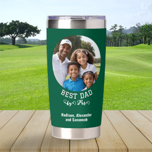 Gourde Isotherme Meilleur papa par Par Fête des pères Golf passionn