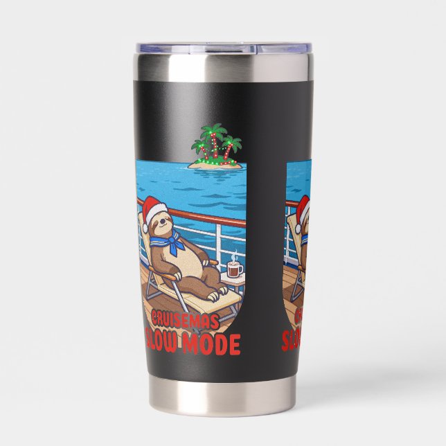 Gourde Isotherme Mode Lent de Croisière (Extérieur)