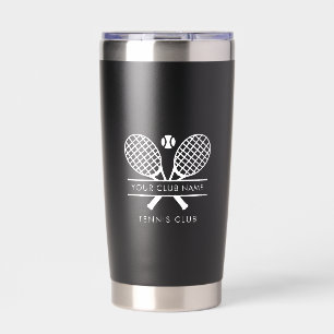Gourde Isotherme Modern Country Club Nom Tennis Team Swag