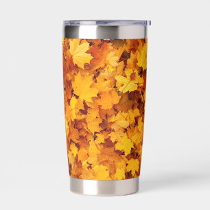 Gourde Isotherme Motif Feuille d'Érable-25877