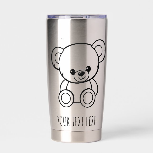 GOURDE ISOTHERME MUG ÉDITABLE PERSONNAGE (Extérieur)