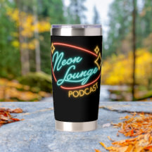 Mug isotherme Neon Lounge Logo