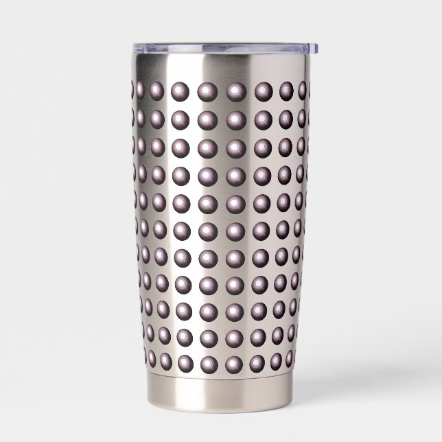 Gourde Isotherme Optical Illusion Fun Robot Funny Robotics (Gauche)