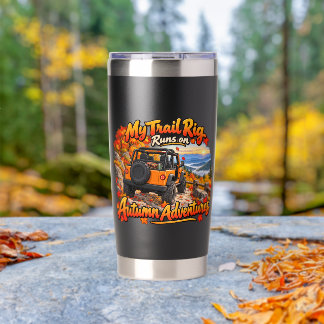 Gourde Isotherme Orange_Mon Trail Rig