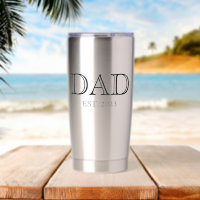 Papa a établi Simple Moderne Père
