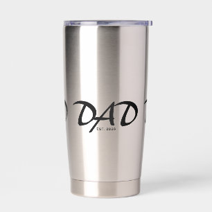 Gourde Isotherme Papa a fondé un nouveau cadeau pour papa