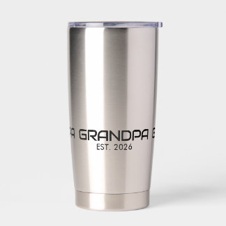 Gourde Isotherme Papi a établi un nouveau cadeau pour papy