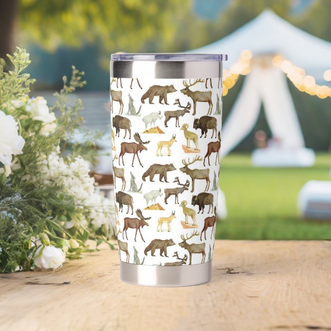 Gourde Isotherme Parc national Tumbler la faune (Mariage)