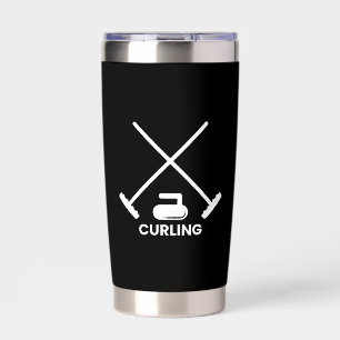 Gourde Isotherme Paruline isolée de curling