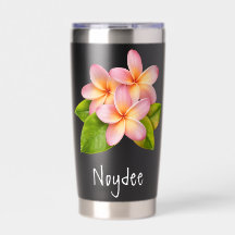 Plumeria rose Frangipanier, votre nom, Floral