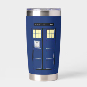 Gourde Isotherme Royaume-Uni - Blue Police Public Call Box 1
