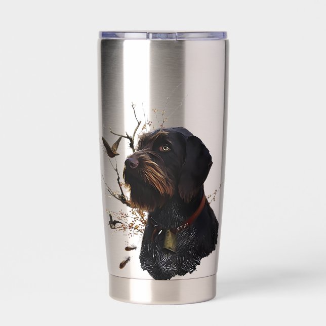 Gourde Isotherme Saison de chasse à la bécasse (Couvercle)