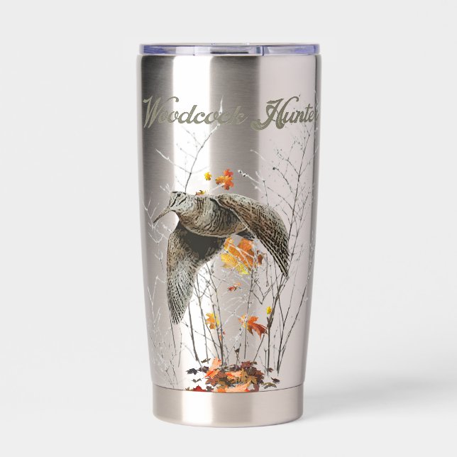 Gourde Isotherme Saison de chasse à la bécasse (Extérieur)