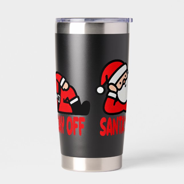 Gourde Isotherme Santa’s Day Off (Gauche)