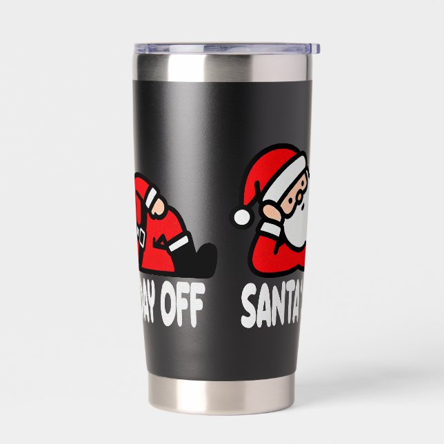 Gourde Isotherme Santa’s Day Off (Gauche)