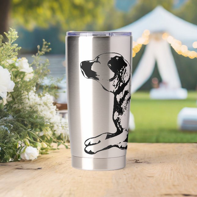 Gourde Isotherme Sentinelle de neige (Mariage (pivotée))