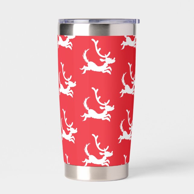 Gourde Isotherme Silhouette de Max le renne (Gauche)