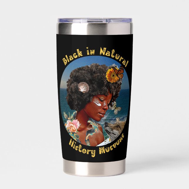 Gourde Isotherme Style de bouteille d'eau personnalisée : Paruline  (Extérieur)