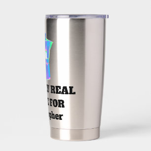 Gourde Isotherme Tasse de voyage lumineuse et snob du café drôle av