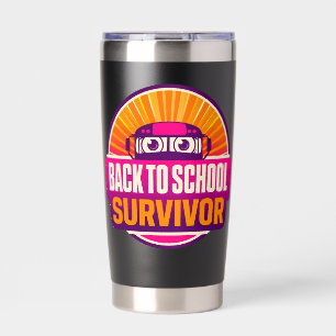 Gourde Isotherme Tasse de voyage Survivant de la rentrée scolaire