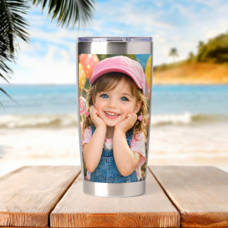 Gourde Isotherme Tasse isolante personnalisée avec photo personnali