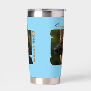 Gourde Isotherme Tasse Thermique Amour de Chien Coupe d'Amour