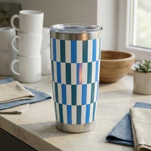Gourde Isotherme Tumbler thermique à flux Blue Line