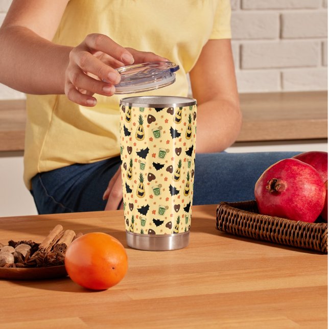 Gourde Isotherme Tumbler Tropical Épouvantable (Créateur téléchargé)