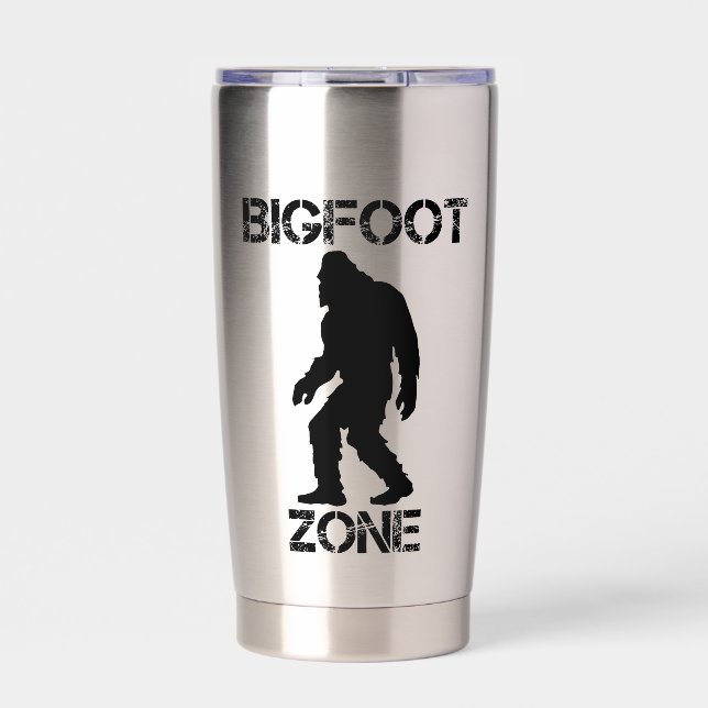 Gourde Isotherme Zone Bigfoot Drôle Bigfoot (Extérieur)