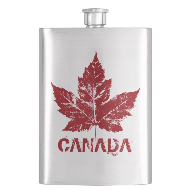 Gourde souvenir personnalisée du Canada (devant)