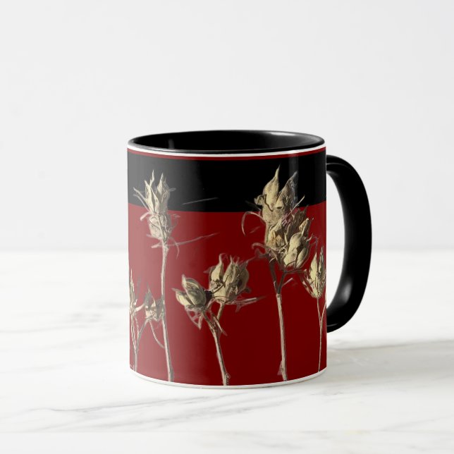 Gousses de graines sur un mug Combo (33 cl) (Devant droit)