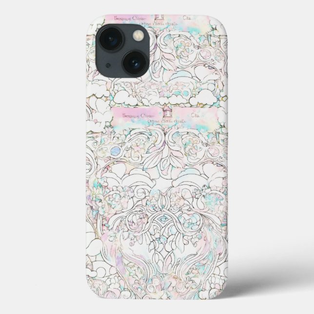 Goût botanique : coque iphone avec sensibilité (Verso)