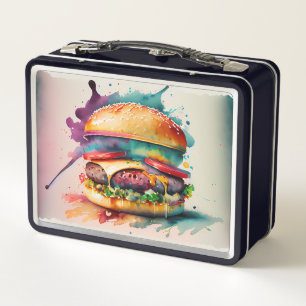 Goûtez l'arc-en-ciel : Bursting Burger Lunch Box