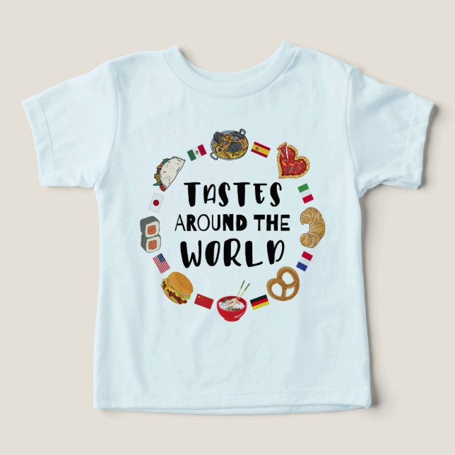 Goûts à travers le monde (Design Recto)