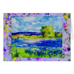 goutte d'eau fleur sauvage du bleuet