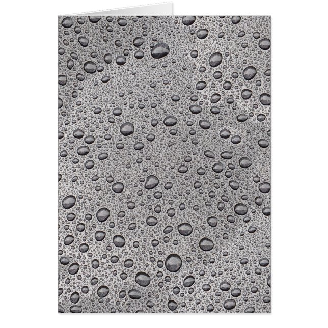 gouttelettes d'eau gris (Devant)