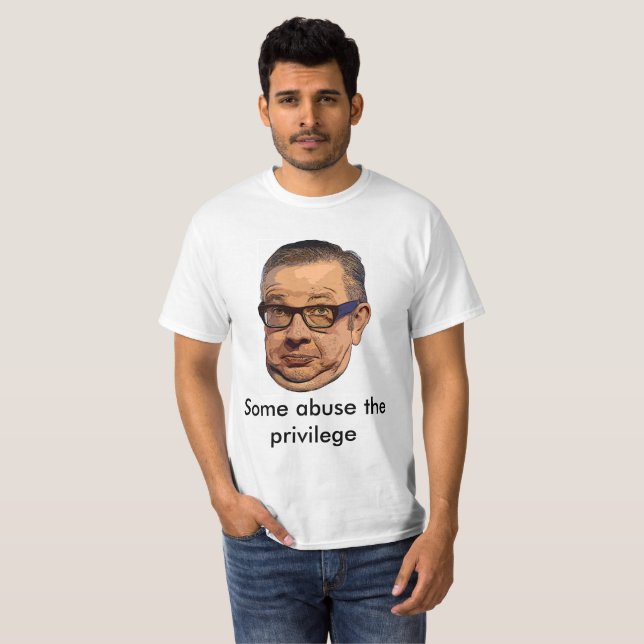Gove maltraite le T-shirt de privilège : style 1 (Devant entier)