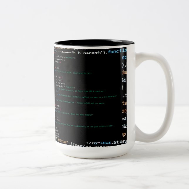 GPT-4 Python Code Mug (Droit)