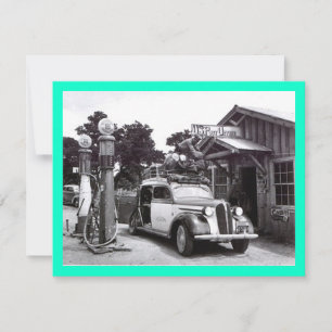 GR8 RETRO B&W RETIREMENT PARTI INVITATION D'INVITA