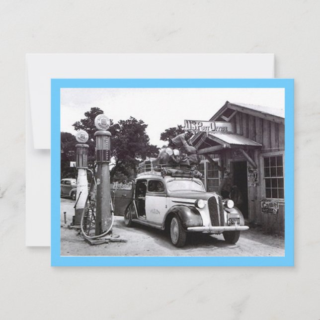 GR8 RETRO B&W RETIREMENT PARTY INVITATION INVITE (Devant)