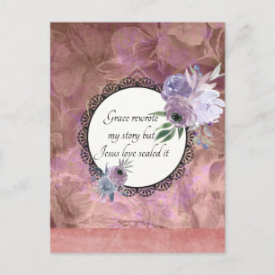 Grace a réécrit mon histoire Floral Tropica Carte 