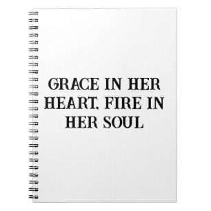 Grace and Fire Inspirational Women’s Carnet
