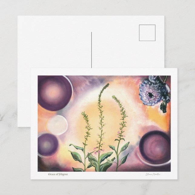 Grâce de Filigrane - Carte postale (Devant / Derrière)