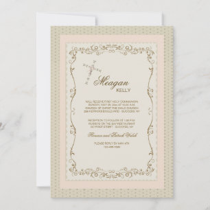 Grace et Flare Invitation religieuse