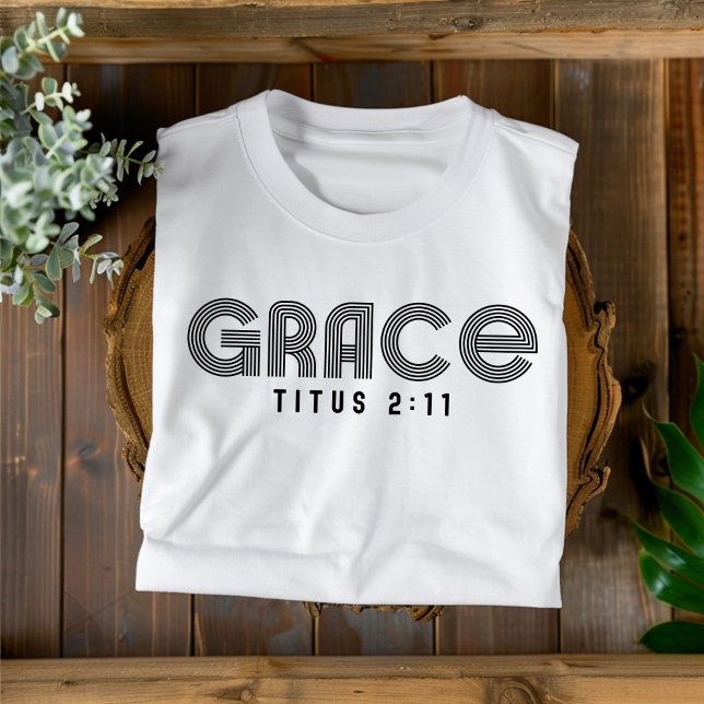 Grace for Men and Women Christian T-shirt (Créateur téléchargé)