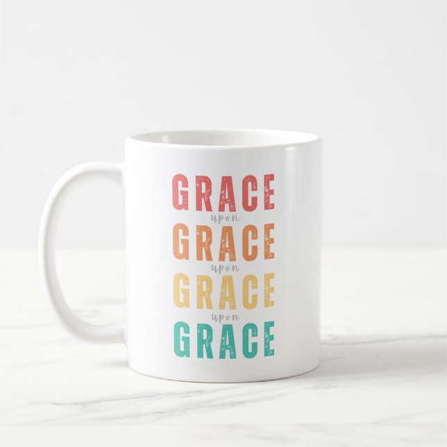 Grace On Grace, Mug Foi Arc-En-Ciel, Chrétien (Gauche)