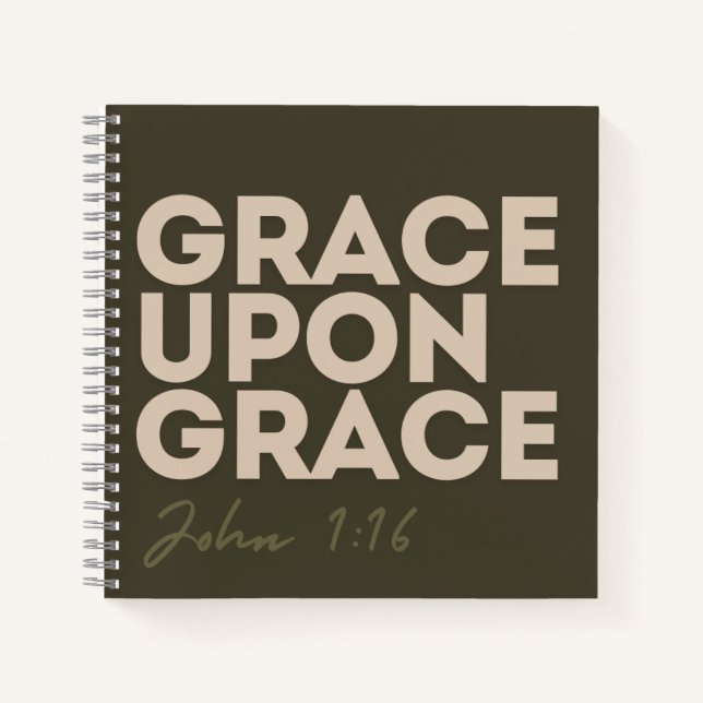 Grace sur grâce Carnet (Devant)