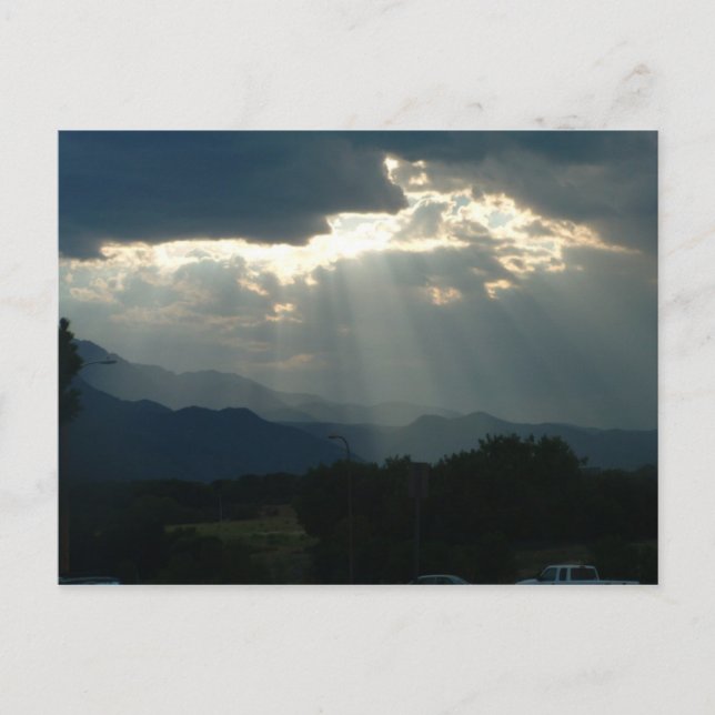Grace sur la carte postale des Rocheuses (Devant)