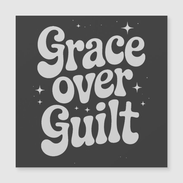 Grace sur la culpabilitéCarte magnétique (Devant)