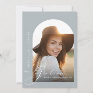 Graceful Arch Graduation Faire-part